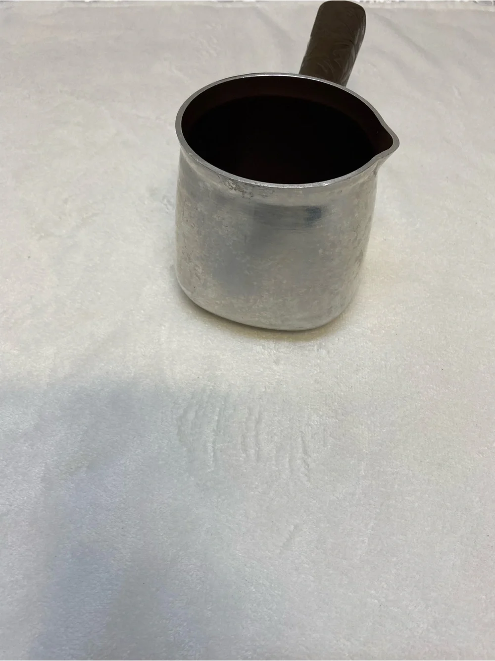 Joie vintage metal butter/ chocolate warmer pot with handle